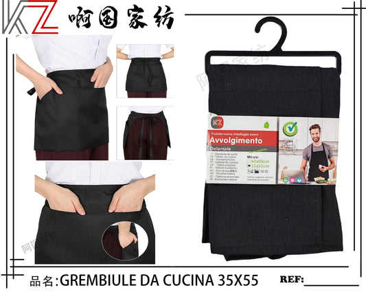 GREMBIULE DA CUCINA 35X55CM