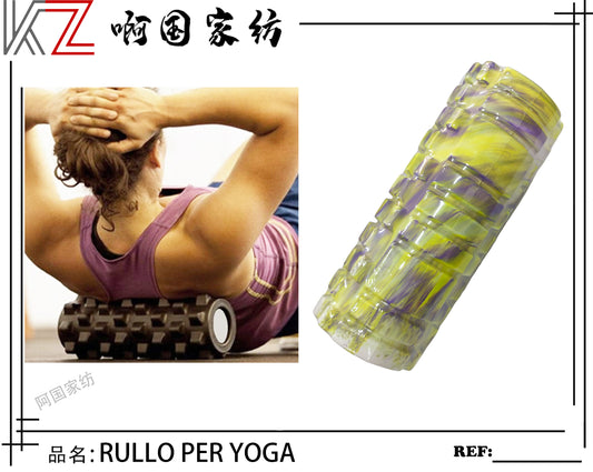 RULLO FITNESS YOGA FLUO