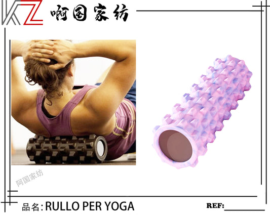 RULLO FITNESS YOGA FLUO