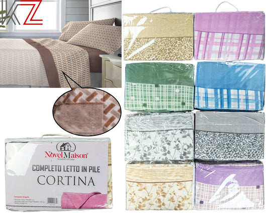 COMPLETO LETTO IN PILE SINGOLO